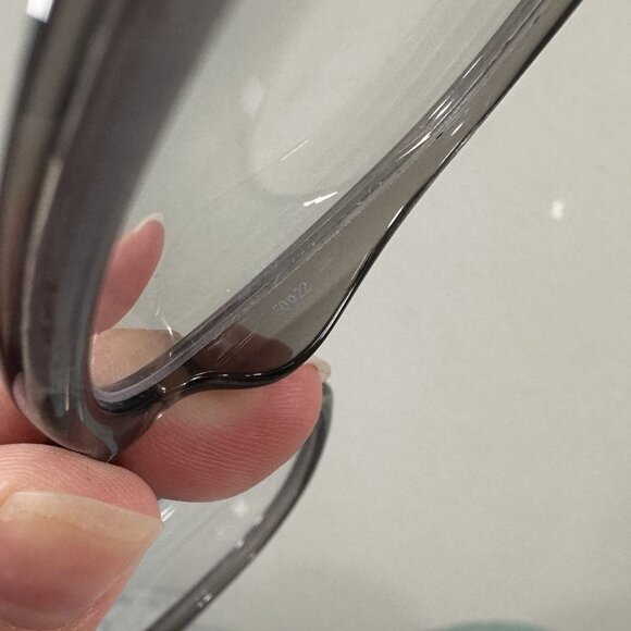 David Beckham Dark Gray Acetate Full Rim Eyeglasses - Picture 7 of 10